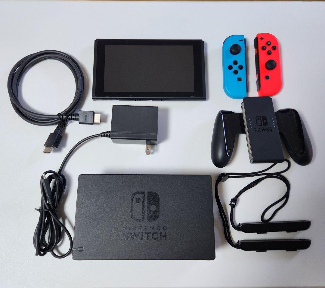 【美品】Nintendo Switch スイッチ 本体 バッテリー強化モデル