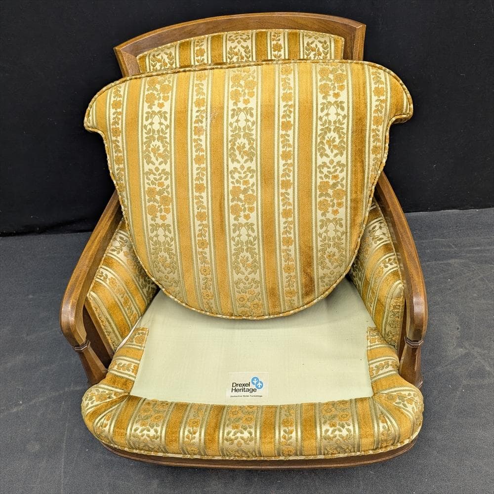 ドレクセルヘリテイジ　アップホルスタリー　1人掛けソファ　1P　シングル　B