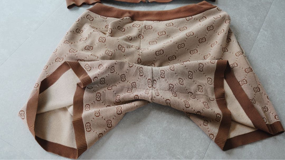 およよ【正規品】Gucci GG モノグラム セットアップ ジャージ　S