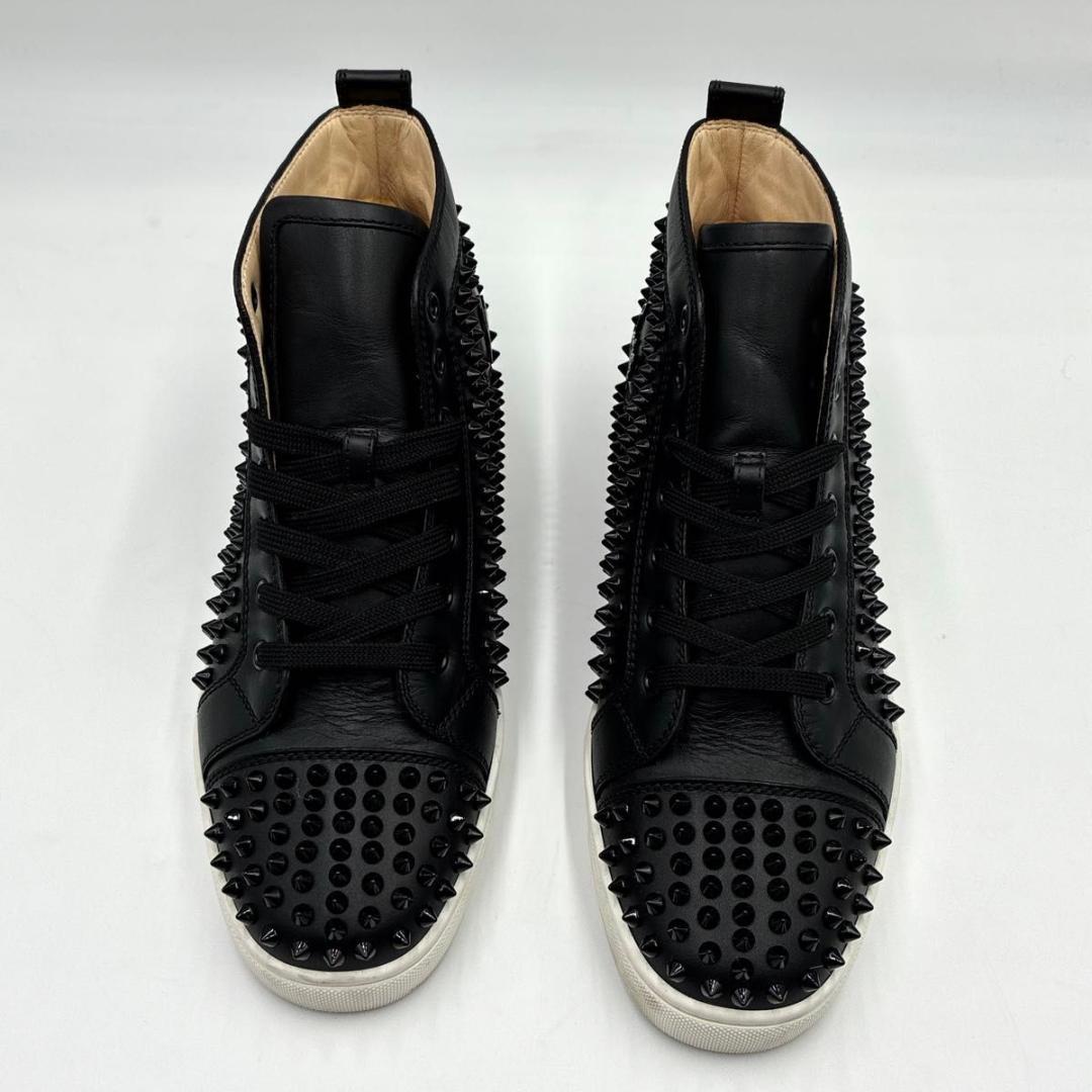 T　クリスチャンルブタン ルイス スタッズ ハイカット スニーカー 26