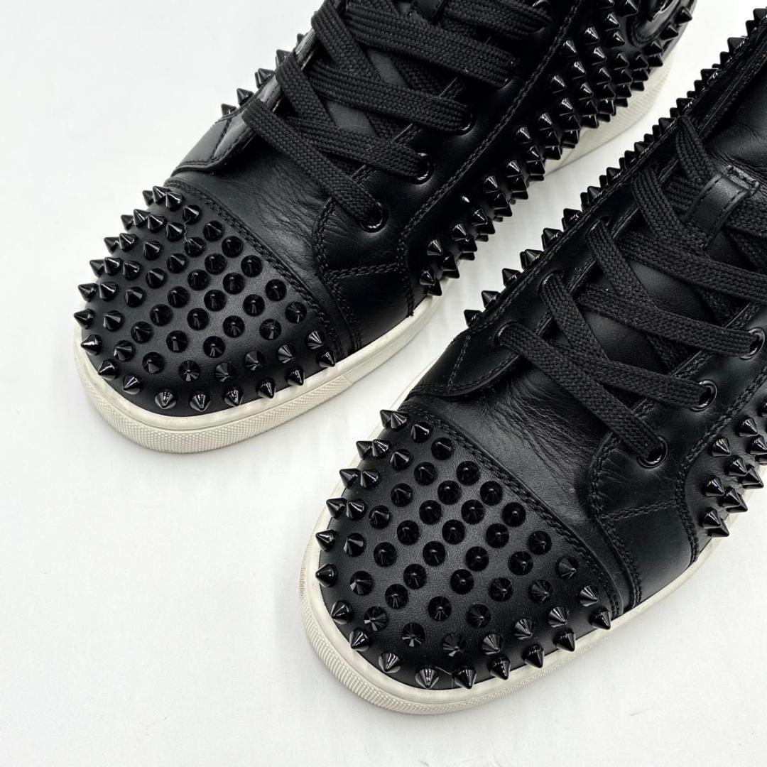 T　クリスチャンルブタン ルイス スタッズ ハイカット スニーカー 26