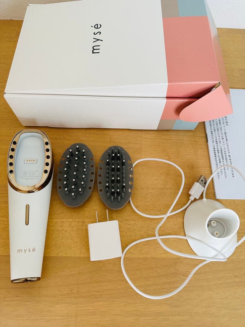 ヤーマン　YA-MAN 美顔器　ミーゼ　myse 白　ホワイト　スカルプ