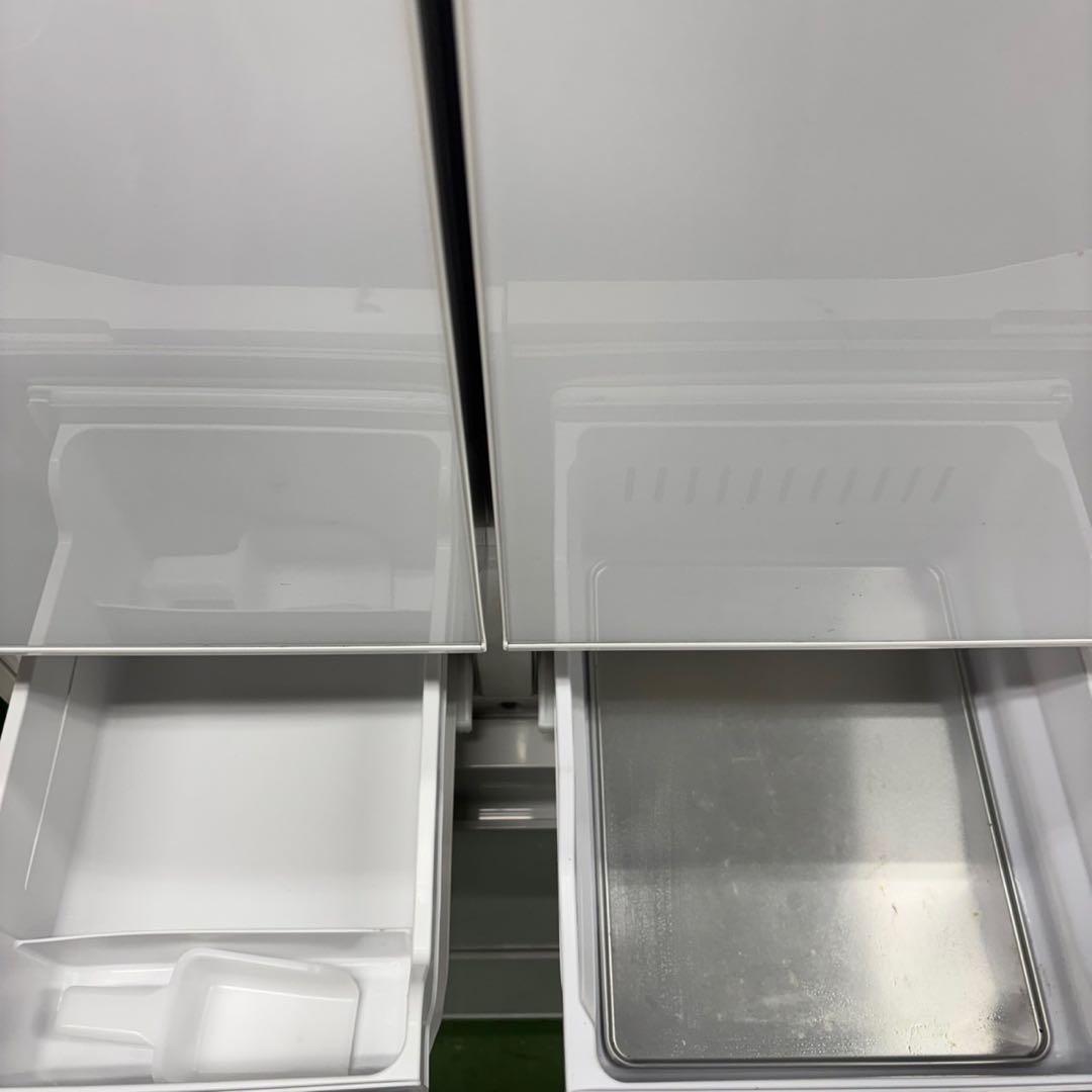 491 大型冷蔵庫　日立　国内メーカー　高年式　保証込み　製氷器付き　大容量