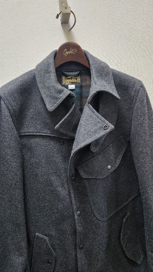 オルゲイユ　メルトンモーターサイクルコート