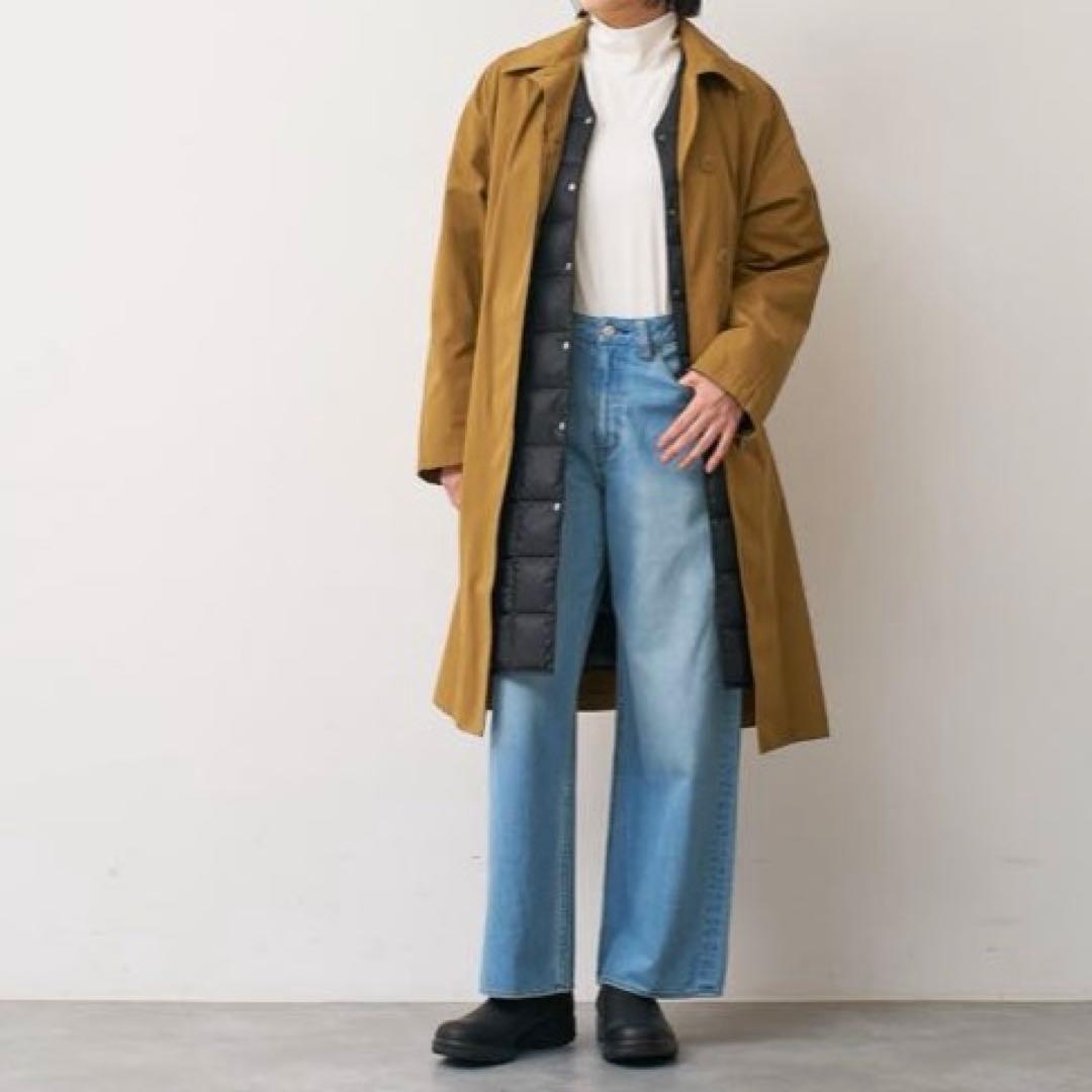 コレックス 別注 TAION インナーダウン付 バルカラーコート ロング丈 限定