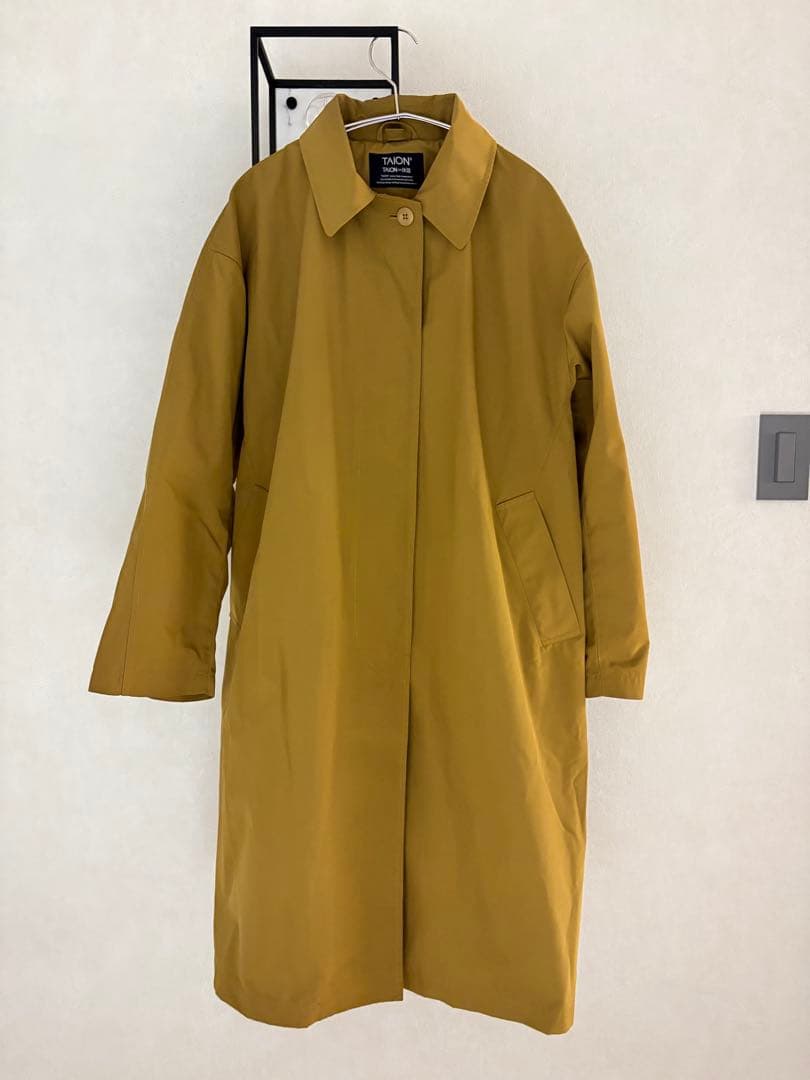 コレックス 別注 TAION インナーダウン付 バルカラーコート ロング丈 限定