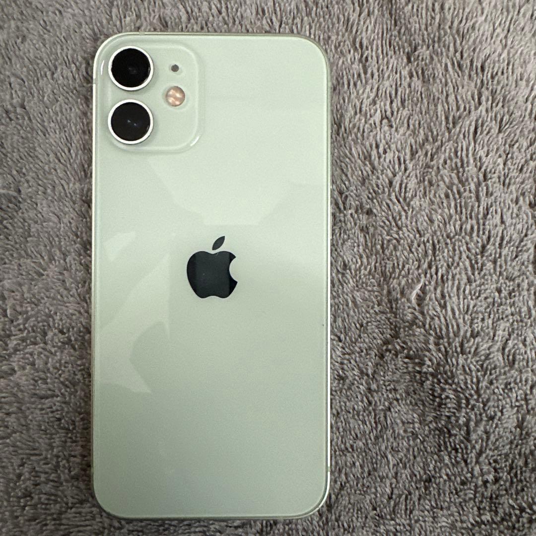 iPhone12mini 64GB グリーン　バッテリー75%