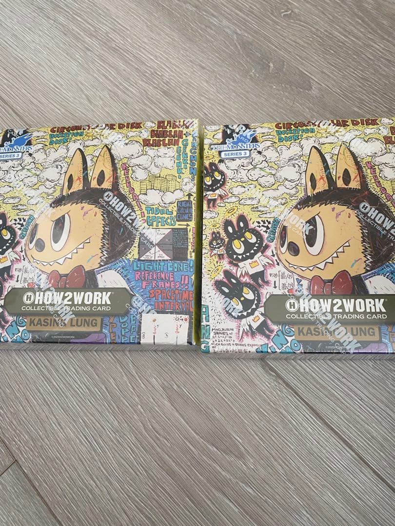How2work The Monster Series ラブブカード 2box