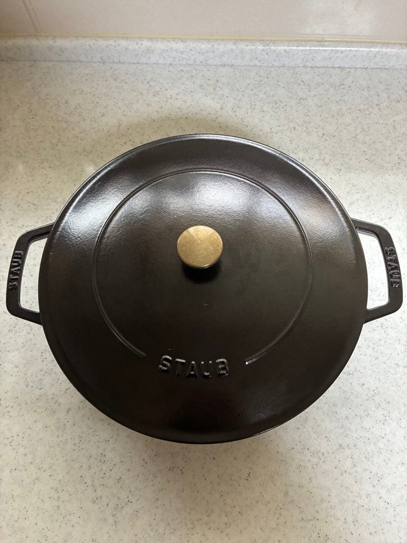 STAUB 鍋 28cm 黒