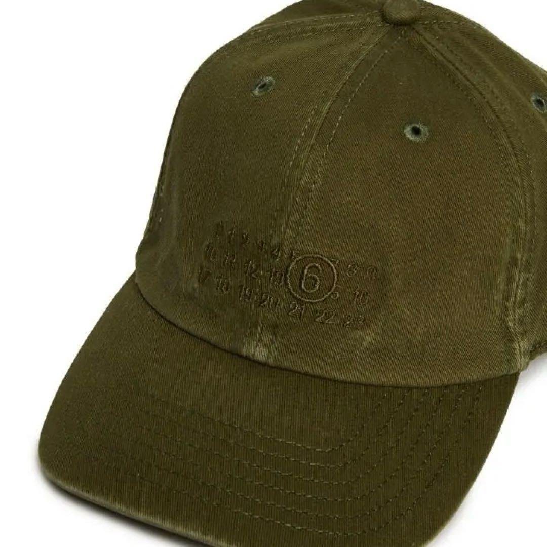 ラスト1点！MM6 Maison Margiela 　キャップ 帽子 マルジェラ