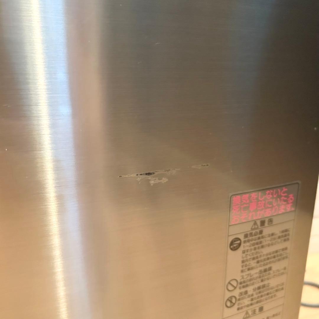 【美品】 ガスファンヒーター 都市ガス用 NC-41FAF シルバー