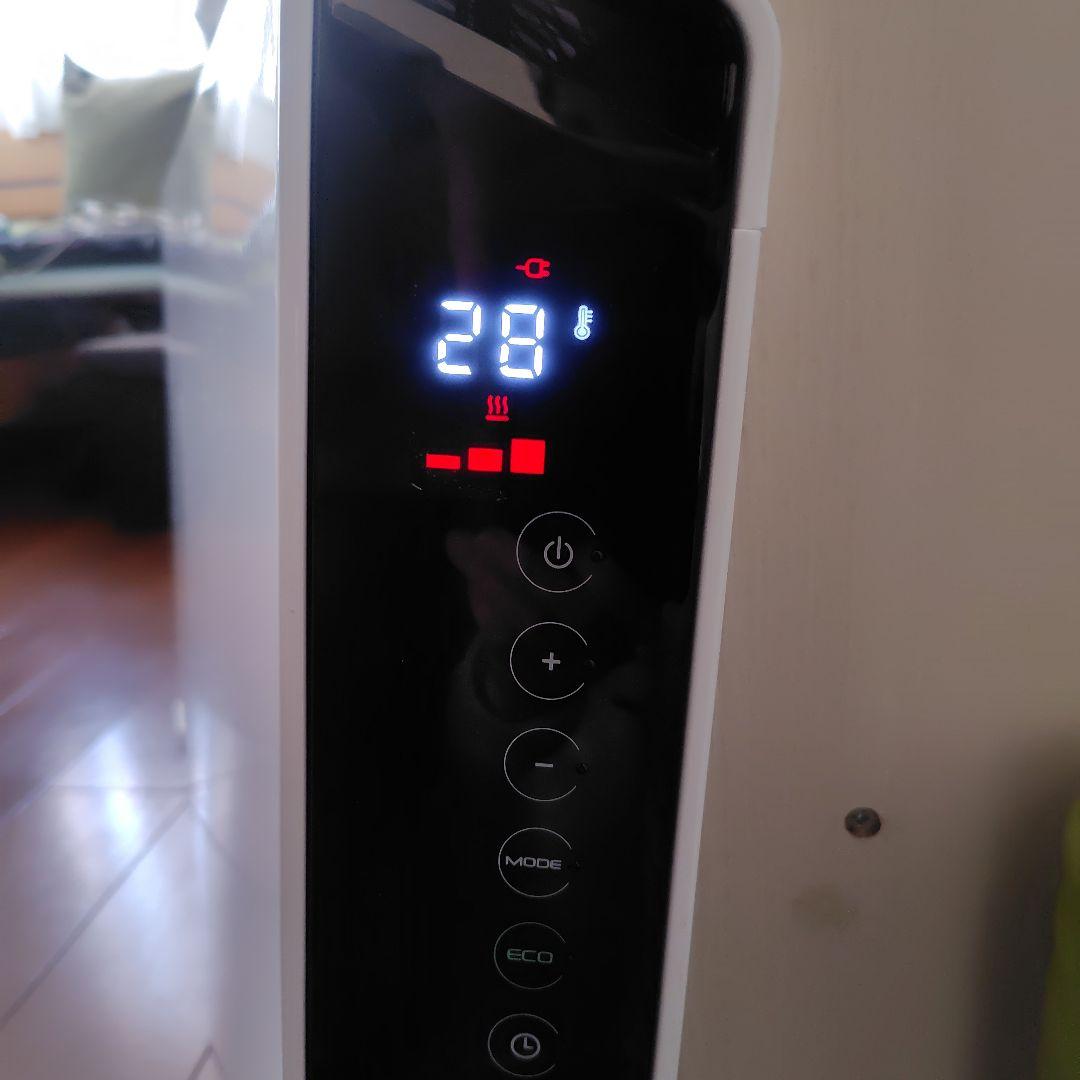 【美品】DeLonghi デロンギ コンベクターヒーター　HXJ60L12-WH