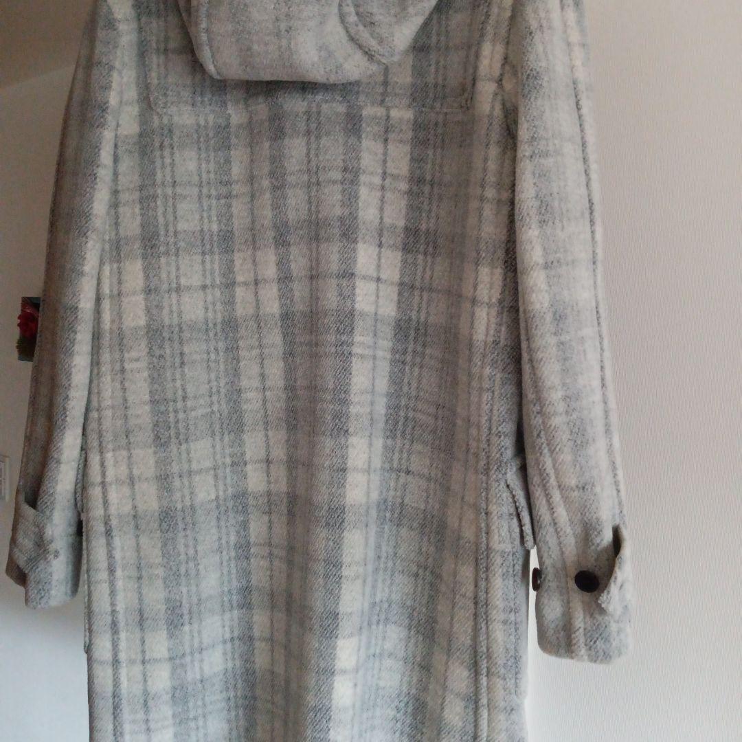 美品！OLD ENGLAND チェック柄ダッフルコート 36