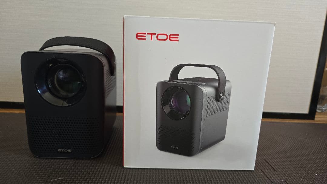 ETOE プロジェクター ブラック ハンドル付き