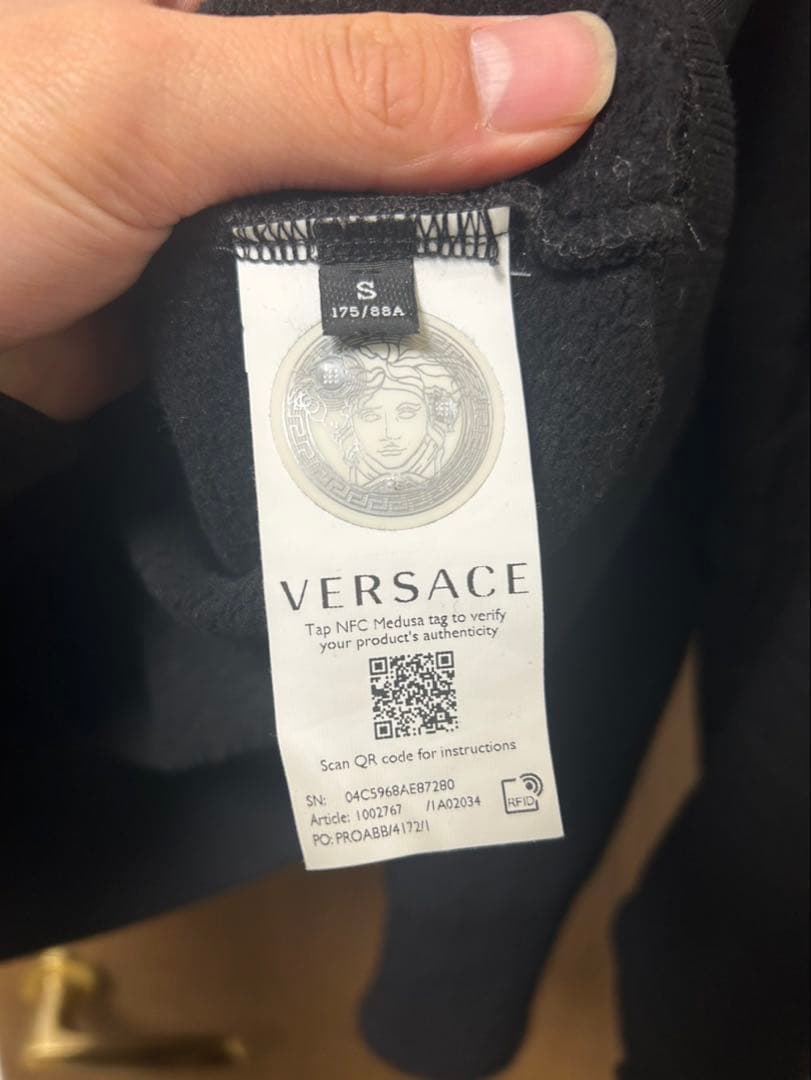 VERSACE メデューサロゴ スウェット Sサイズ
