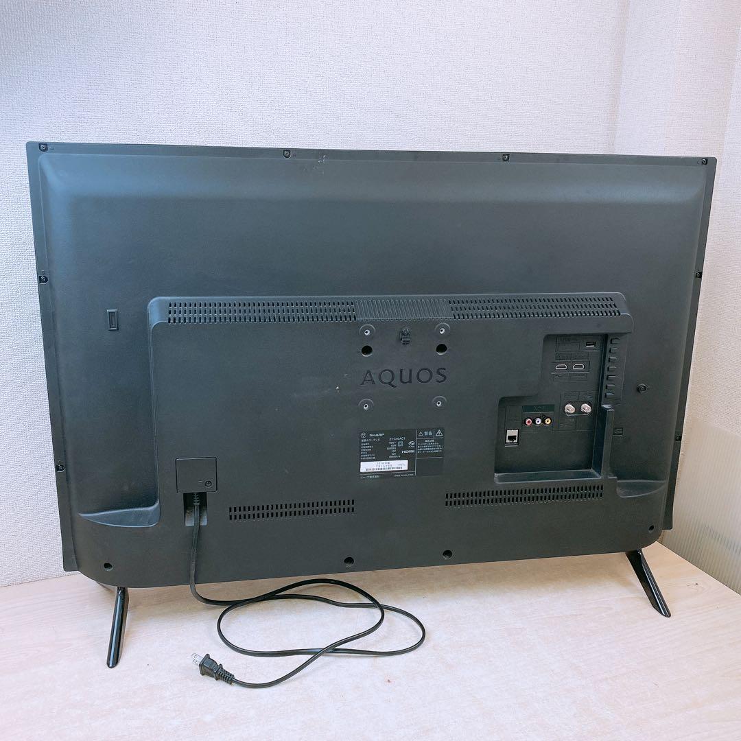 【要確認】シャープ 40V 液晶カラーテレビ AQUOS 2018年製 表示不良