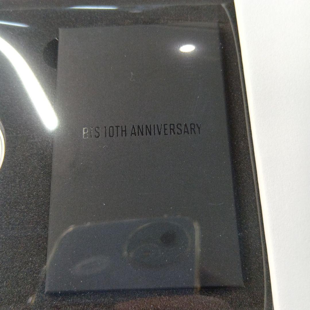 BTS　10周年記念硬貨　　シルバー　純銀　新品未開封　HYBE　韓国