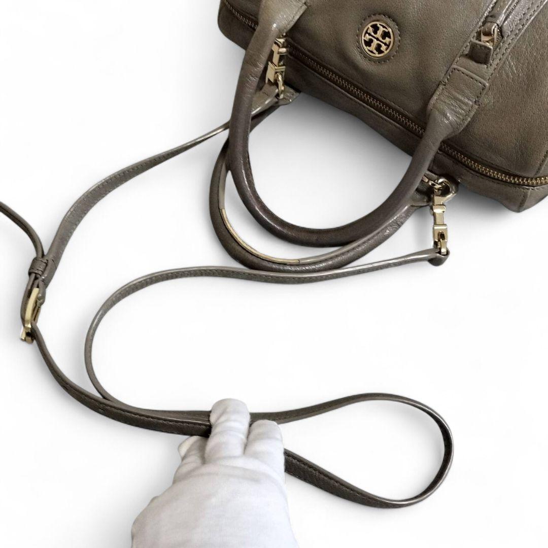 良品 TORYBURCH トリーバーチ ミニボストン ショルダーバック 2way