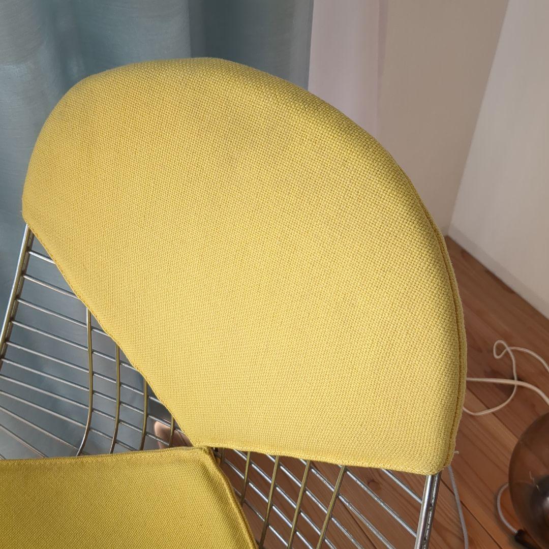 ワイヤーチェア　ビキニパッド　DKR　イームズ　イエロー　ヴィトラ