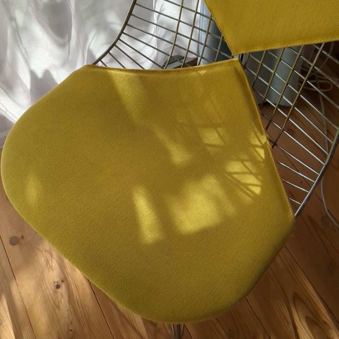 ワイヤーチェア　ビキニパッド　DKR　イームズ　イエロー　ヴィトラ