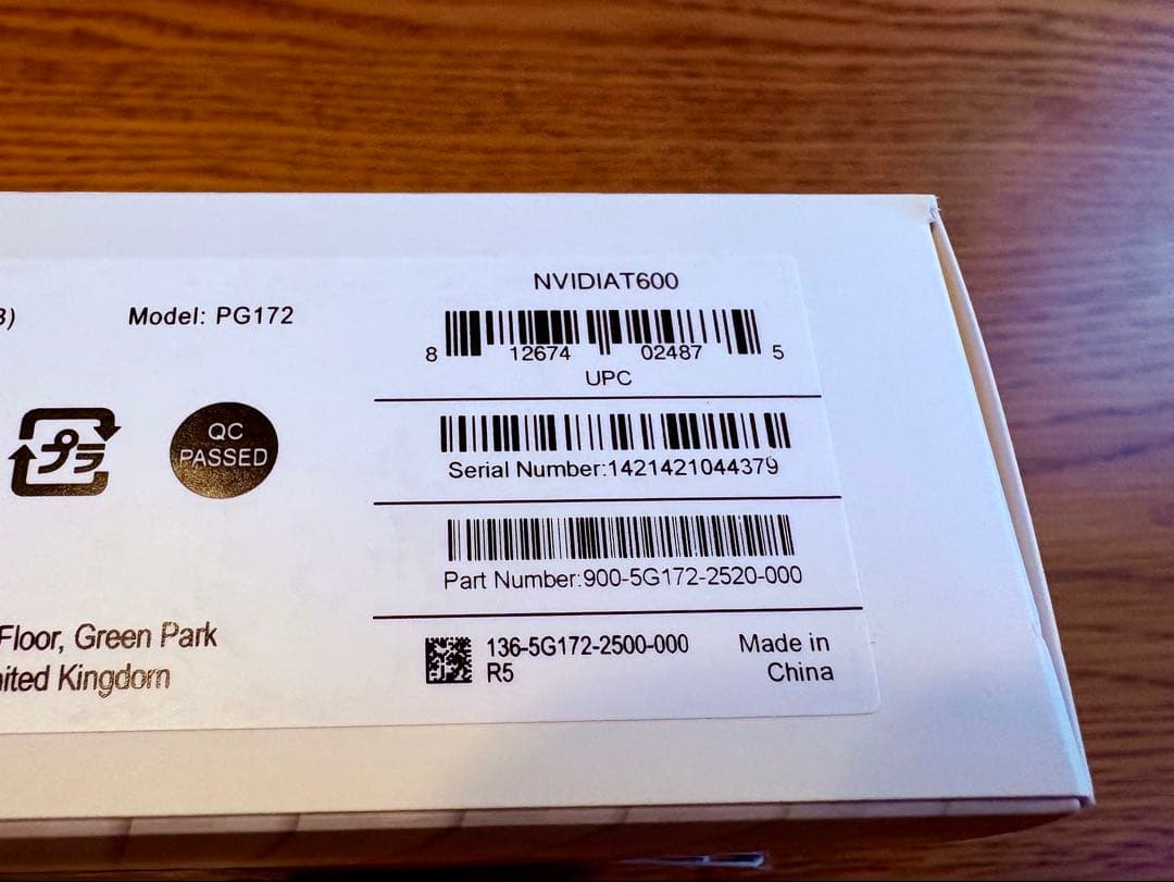 NVIDIA T600 グラフィックボード