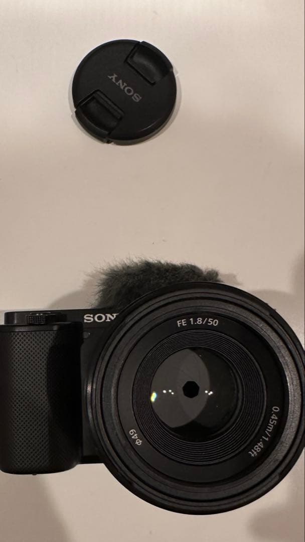 SONY ZVE-10 一眼カメラ+FE1.8 50mmレンズセット