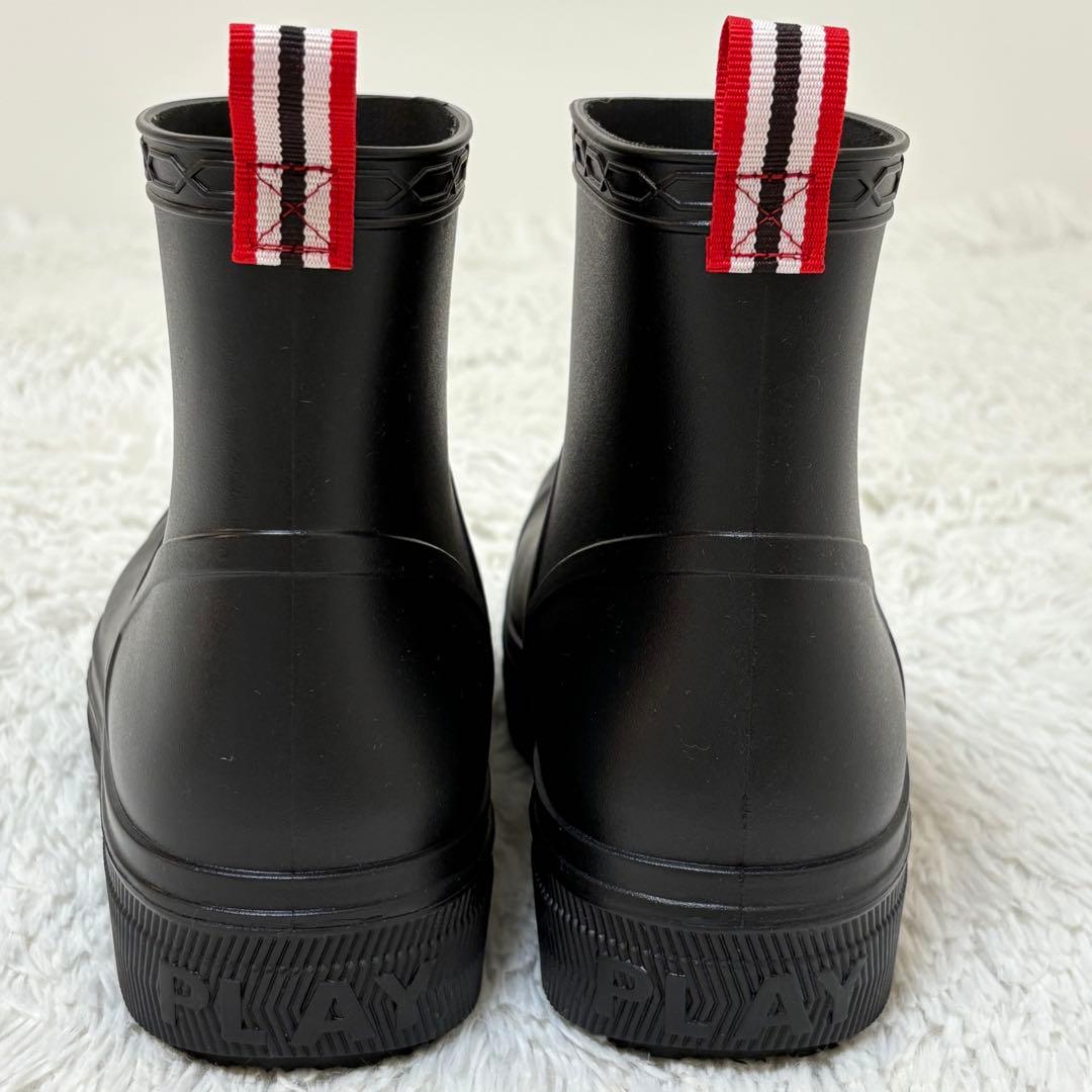 ハンター　レインシューズ　ショート　ブーツ　レディース　UK5 24㎝　長靴　黒