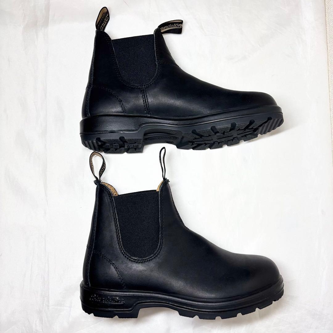 【新品】　ブランドストーン　サイドゴアブーツ　黒24.5cm 別売インソール付