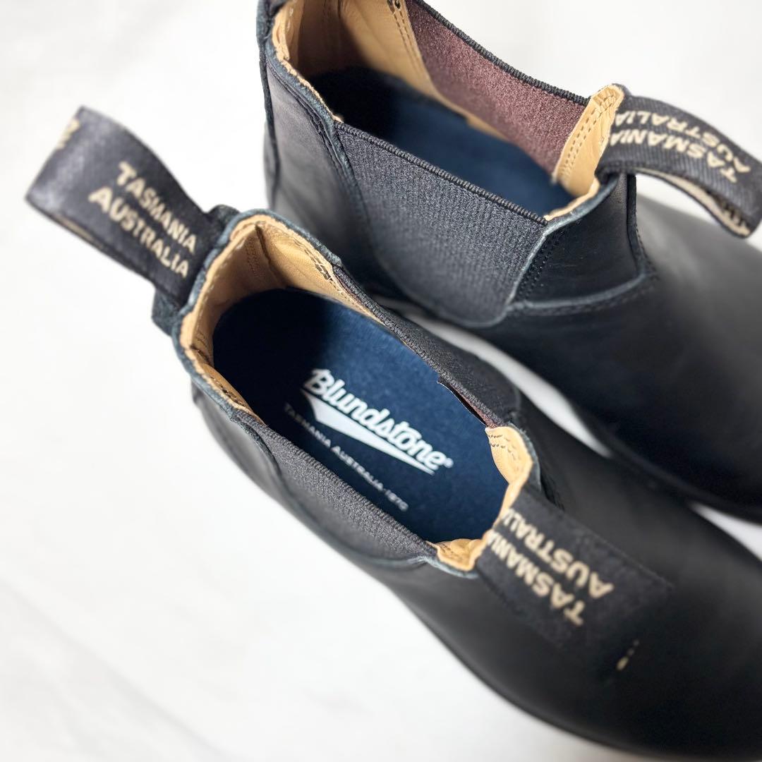 【新品】　ブランドストーン　サイドゴアブーツ　黒24.5cm 別売インソール付