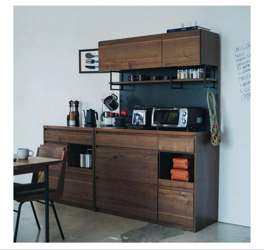 【送料込】キッチンボード　unico DIX （2年使用）※4月引渡し