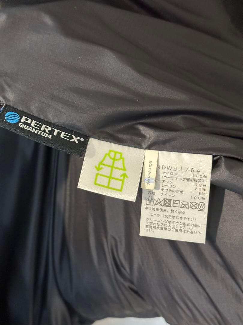 THE NORTH FACE ダウンシェルコートMブラック