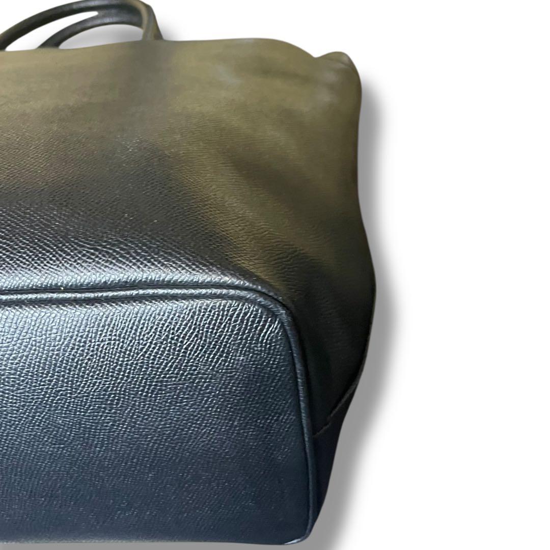 コーチ 2way ビジネスバッグ トートバッグ レザー 黒 A4可 F84630