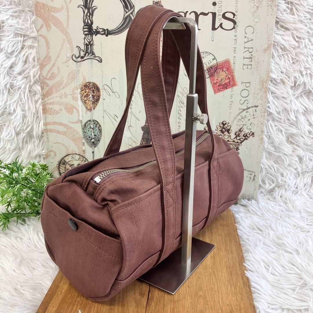 【美品・廃盤・レア】ポーター PORTER ミニドラムバッグ ショルダーバッグ