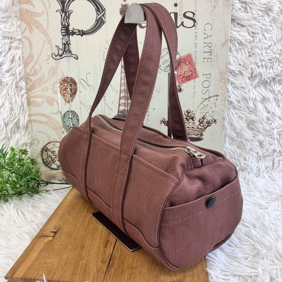 【美品・廃盤・レア】ポーター PORTER ミニドラムバッグ ショルダーバッグ