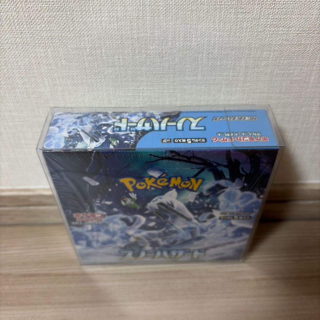 新品未開封 シュリンク付 ポケモンカードゲーム スノーハザード box