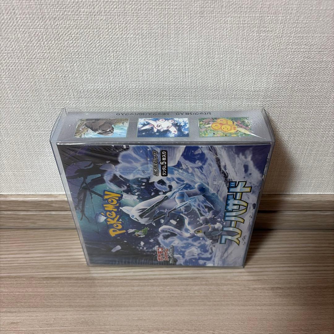 新品未開封 シュリンク付 ポケモンカードゲーム スノーハザード box