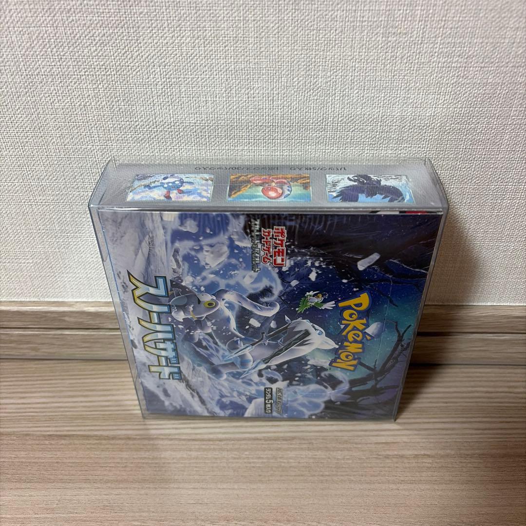 新品未開封 シュリンク付 ポケモンカードゲーム スノーハザード box