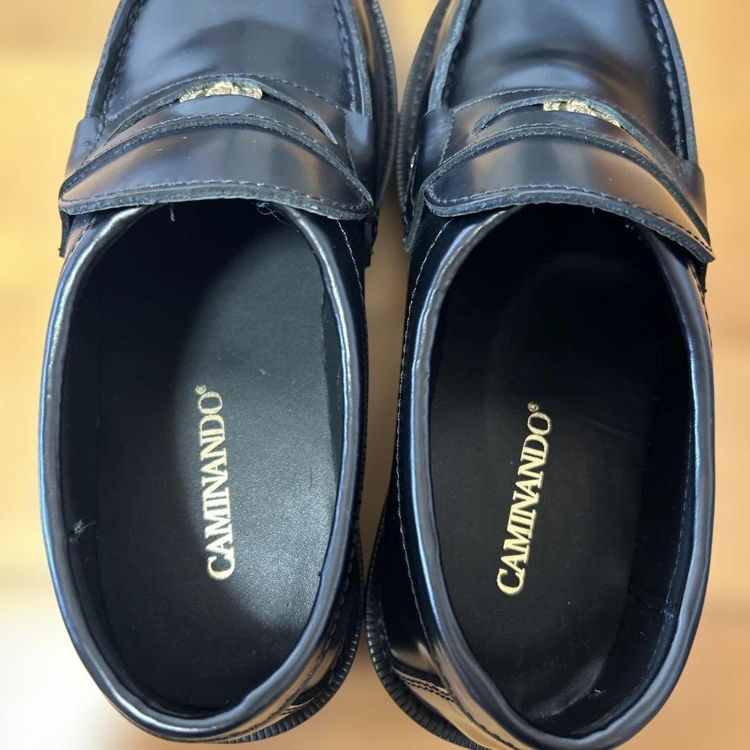 別注＜CAMINANDO＞レザー ローファー23cm