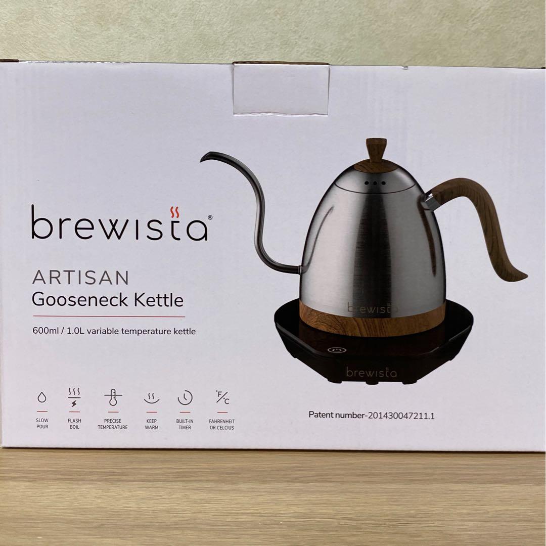 【しま吉】ブリューイスタ グースネックバリアブルケトル 0.6L