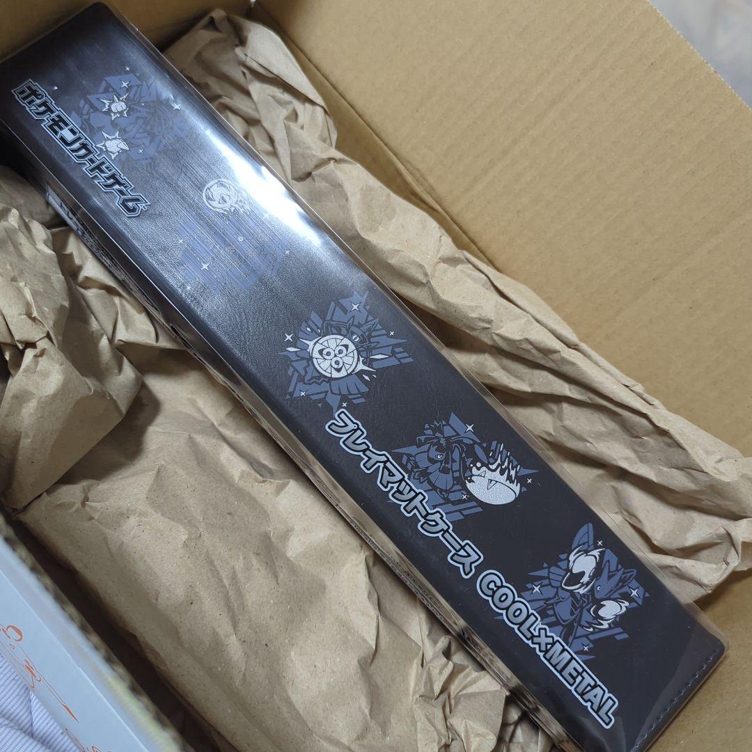 クールメタル デッキケース＆プレイマットケース＆プレイマットの3点セット