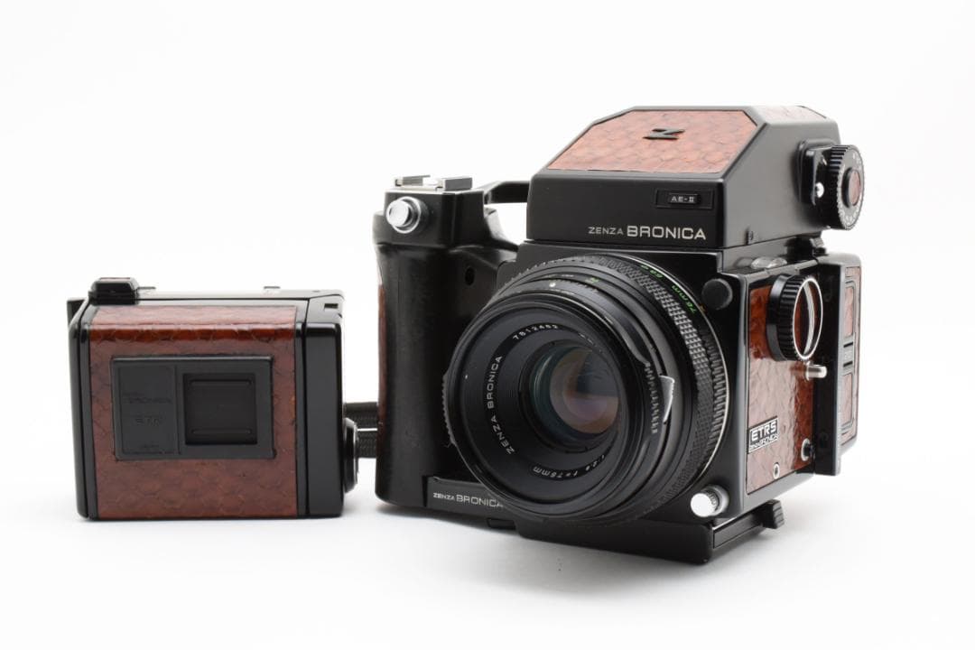 フィルムカメラ ZENZA BRONICA ETR S ZENZANON 75mm F2.8