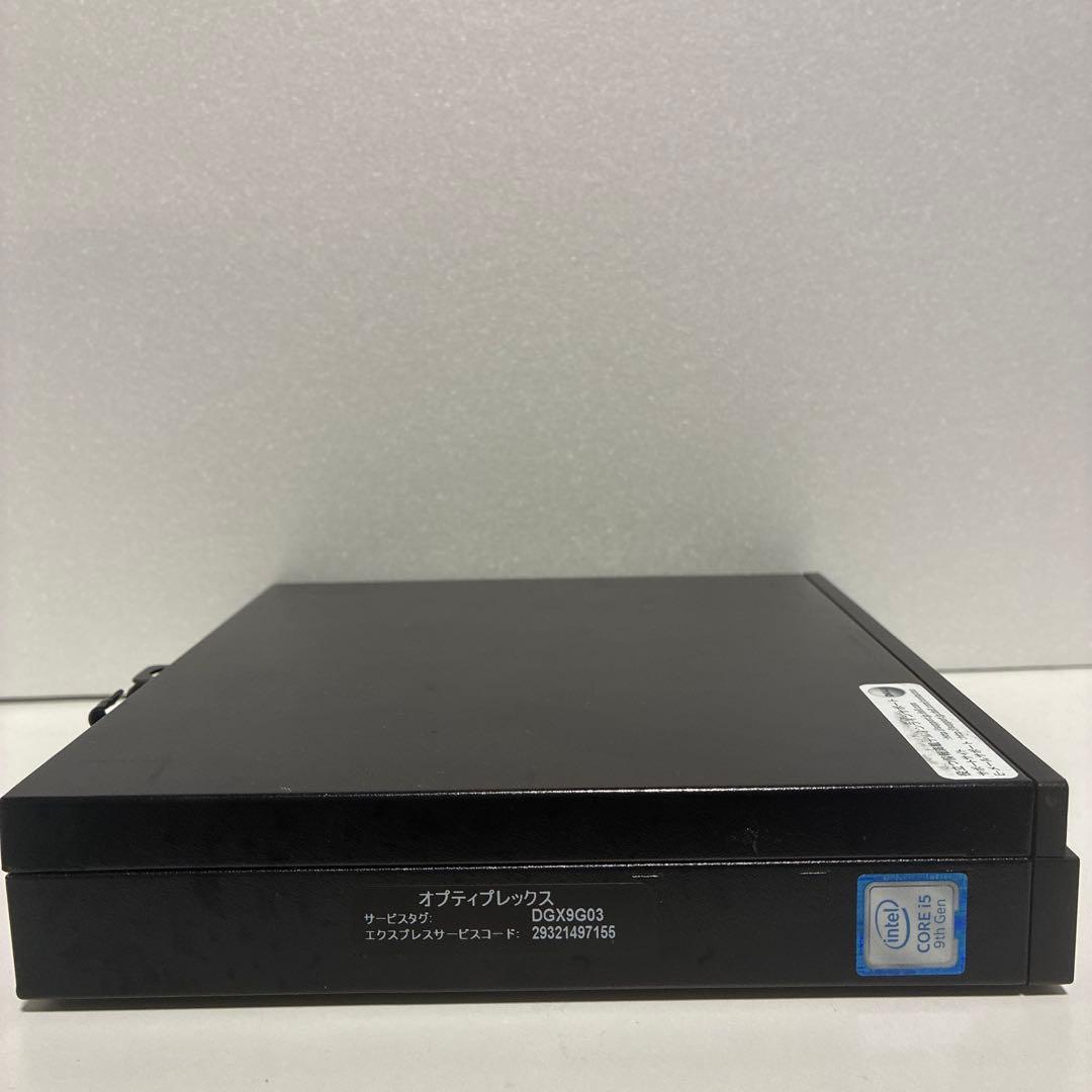 Windowsデスクトップ OptiPlex 5070 Micro i5 9500T/8GB/256GB