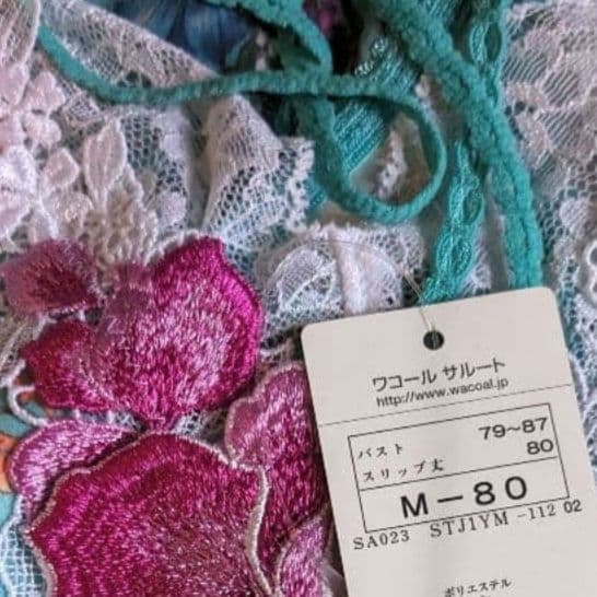 Wacoal　ワコール　サルート　23G　源氏物語　メインカラー　上下セット