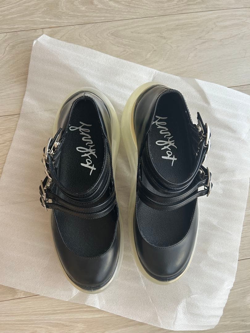 JENNYFAX×grounds ミキオサカベ ストラップシューズ