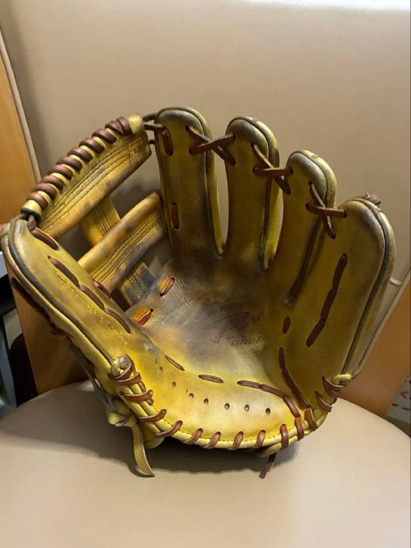 ミズノプロ　硬式オーダー　内野用　坂本モデル　プレキシーキップレザー