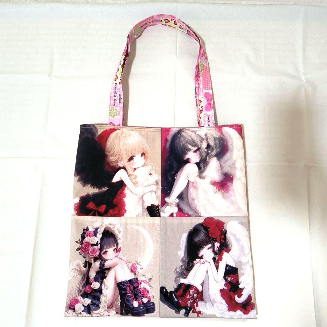 K☆K。。。★★様】ハンドメイドオーダー★女の子★ハンカチ&バッグ　9点