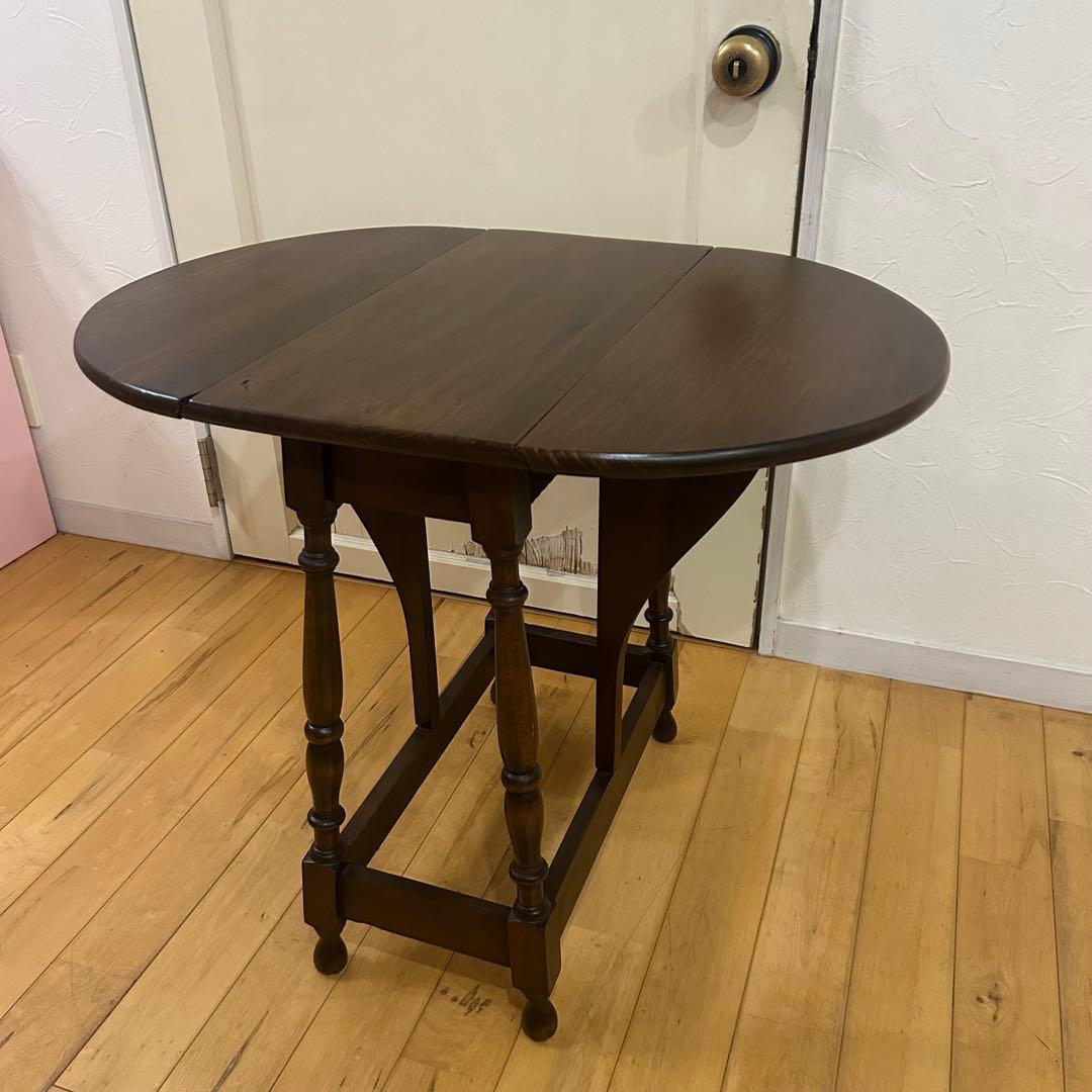 ☆アンティーク☆ バタフライテーブル　オーバル　松本民芸家具　コーヒーテーブル