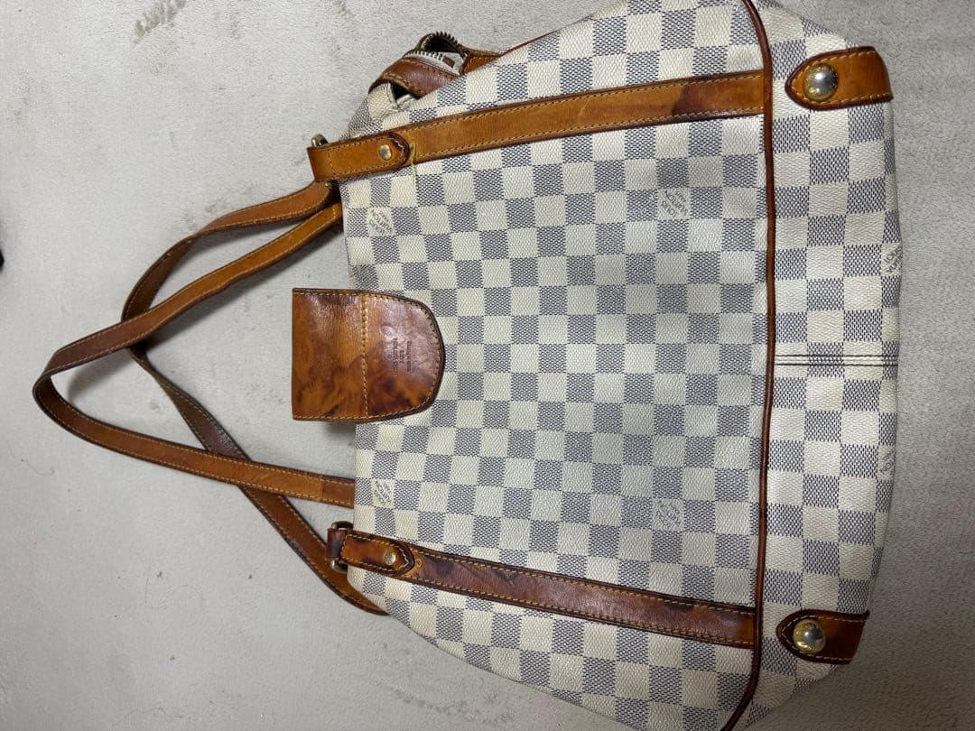 チェック柄トートバッグ