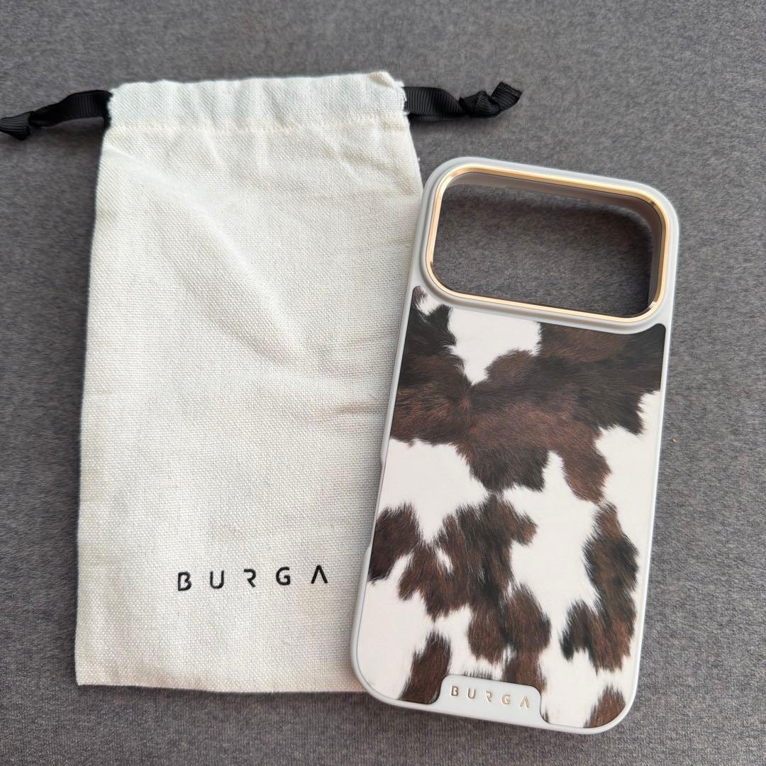 BURGA 牛柄 iPhone 17 Pro Maxケース 新品未使用