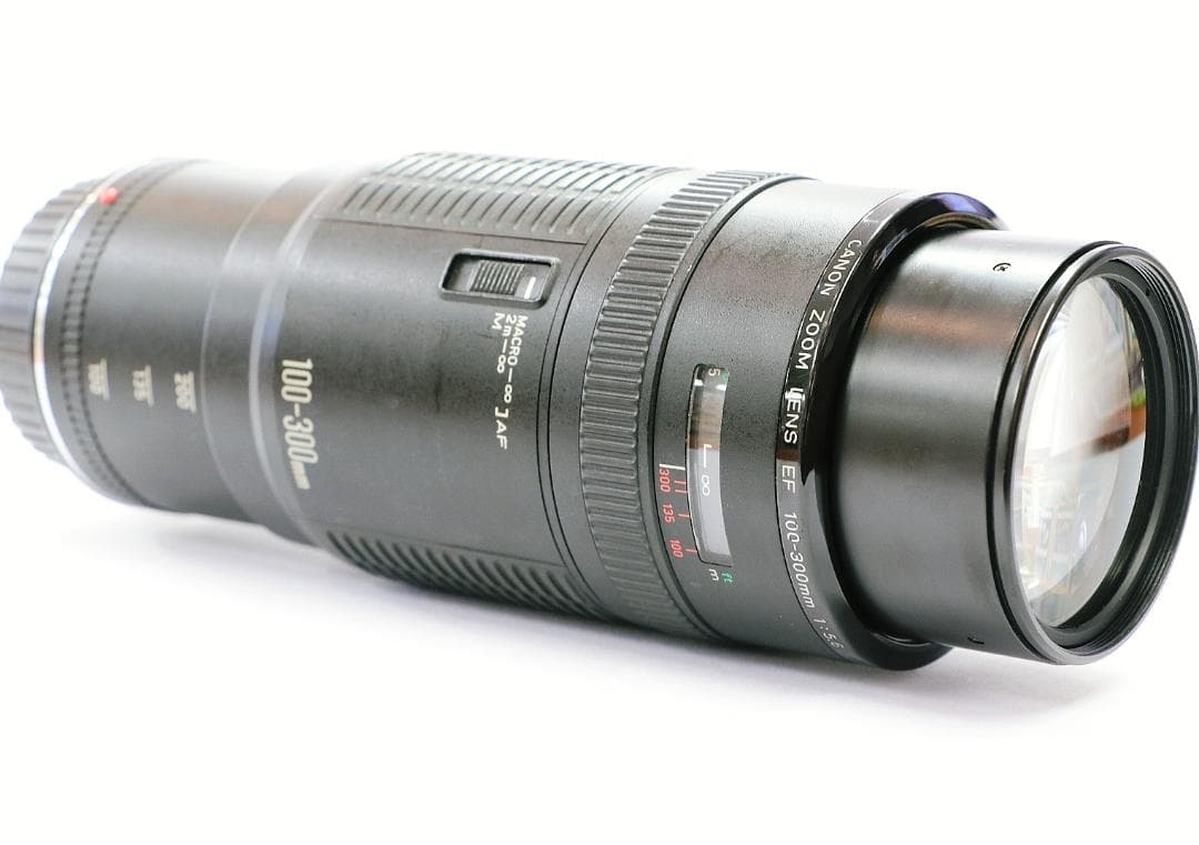 【美品】キヤノン CANON EF 100-300mm F5.6 望遠レンズ